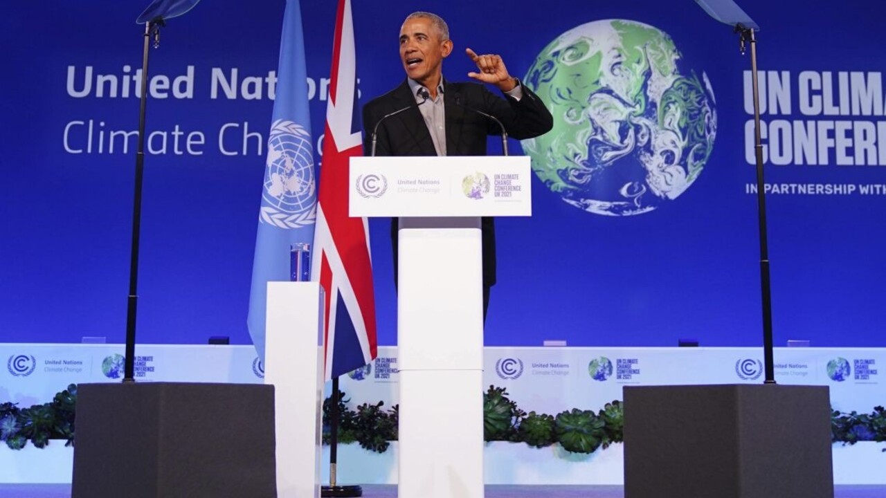 Obama: Je odrádzajúce vidieť, že dvaja najväčší producenti emisií odmietli účasť v Glasgowe