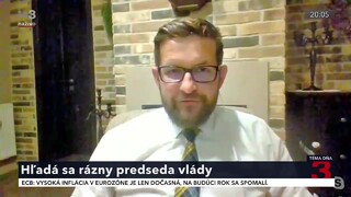 Politológ Lenč: Heger je nepresvedčivý a nerozhodný, situácii v koalícii to neprospieva