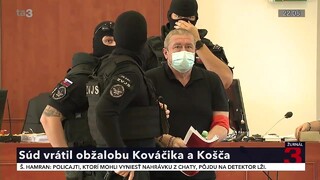 Špecializovaný trestný súd odmietol obžalobu na Kováčika a Košča pre procesné chyby