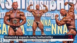 Slovensko dosiahlo mimoriadny triumf v histórií našej kulturistiky