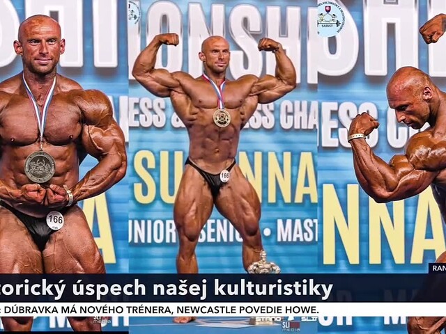 Slovensko dosiahlo mimoriadny triumf v histórií našej kulturistiky