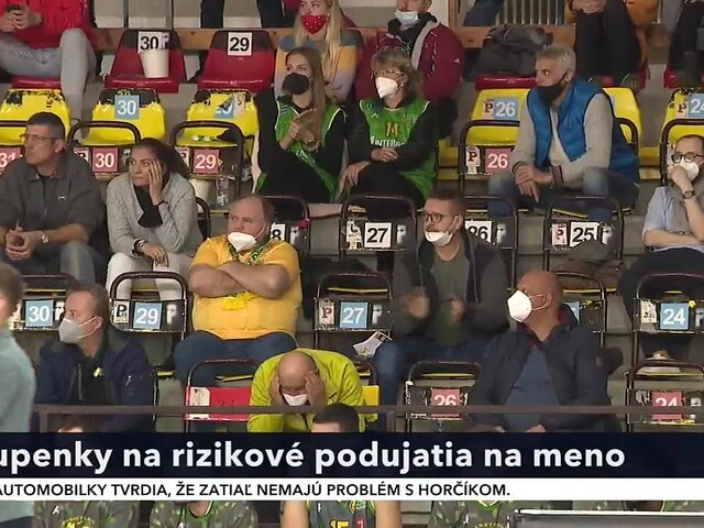 Vstupenky na športové akcie budú len na meno. Zoznam divákov bude povinne uchovaný