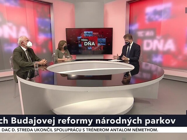 Podľa Zemanovej má každá reforma svojich odporcov. Mičovský má k novele zákona o národných parkoch výhrady