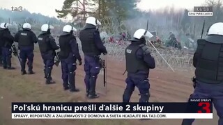 Poľský policajt utrpel po útoku migranov poranenia lebky