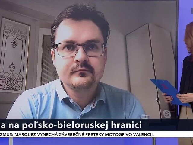 Bielorusko sa snaží odpútať pozornosť od diania v krajine, hovorí odborník o situácii na hraniciach s Poľskom