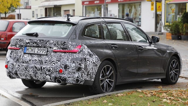 BMW už testuje facelift radu 3 Touring
