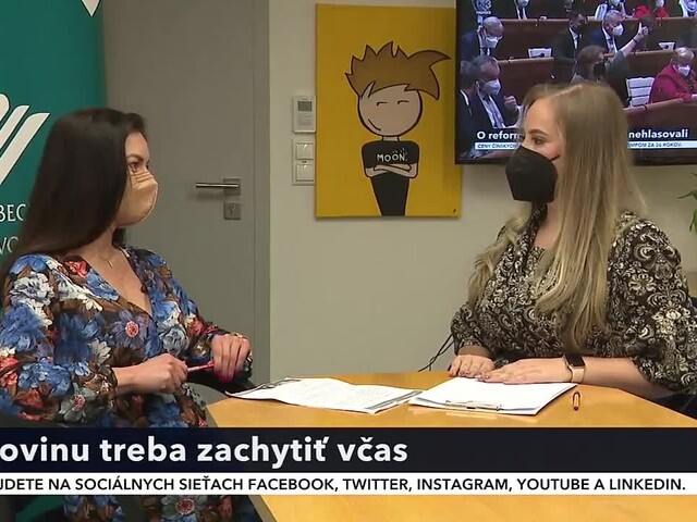Prevencia je dôležitá. Ak sa rakovina zachytí včas, pacient má dobré vyhliadky na liečbu