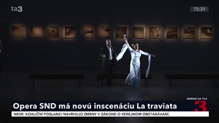 Opera SND má novú inscenáciu, predstavila dielo La Traviata v modernom šate