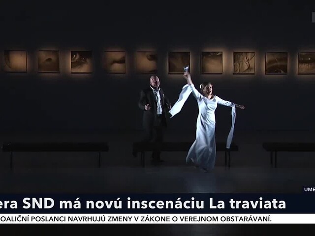 Opera SND má novú inscenáciu, predstavila dielo La Traviata v modernom šate