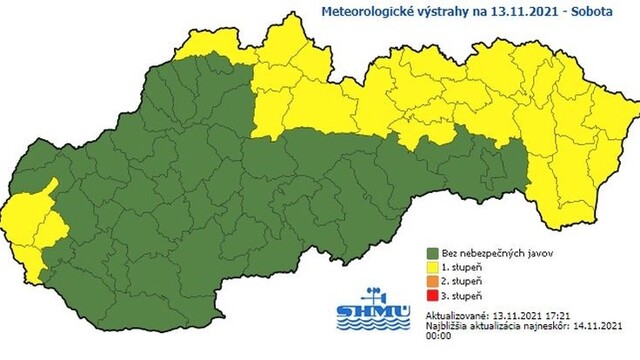Meteorologické výstrahy