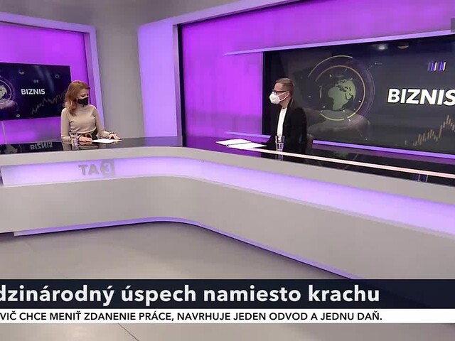 Medzinárodný úspech namiesto krachu