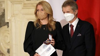 Čaputová si v českom Senáte prevzala ocenenie. Dostala medailu za starostlivosť o pravdu