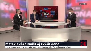 Lengvarský: Covid pacienti majú prednosť / Matovič chce znížiť aj zvýšiť dane / Študenti sú po rokoch opäť v uliciach