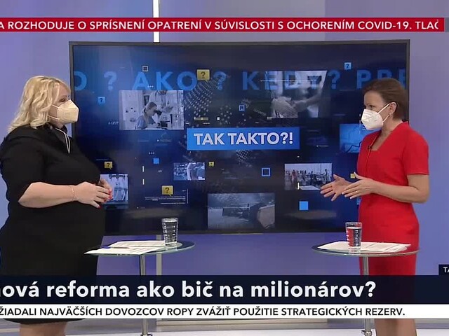 Daňová reforma ako bič na milionárov?