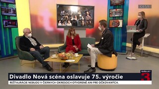 Divadlo Nová scéna oslavuje 75 rokov. Čo pripravili na oslavu výročia?
