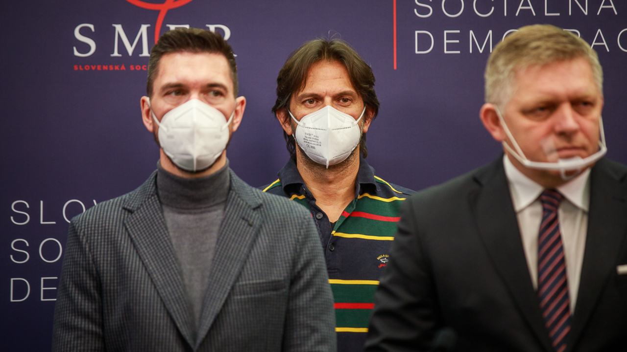 Tlačová konferencia strany SMER - SD