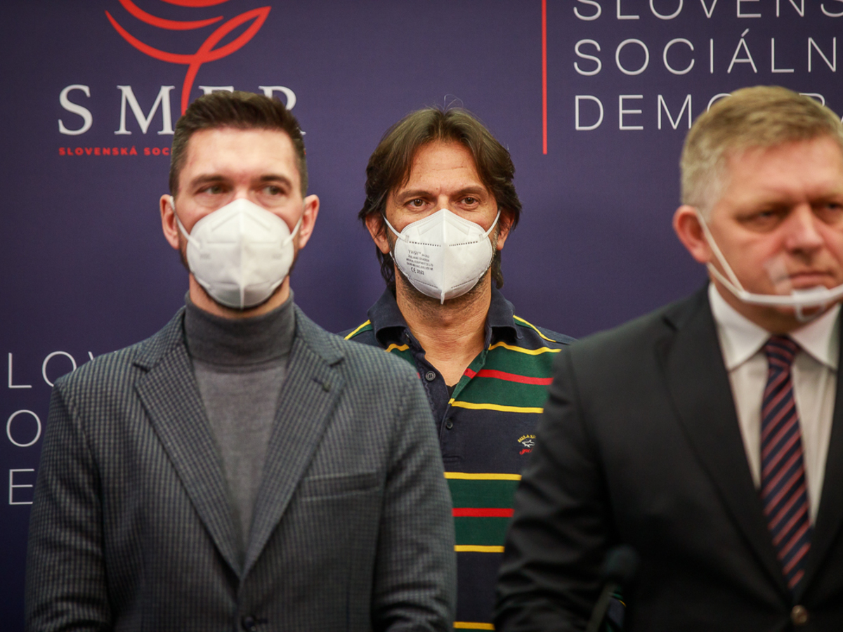 Tlačová konferencia strany SMER - SD