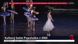 Balet SND uviedol inscenáciu Popoluška. Podpísal sa pod ňou známy britský režisér