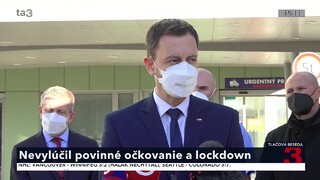 Povinné očkovanie seniorov či plošný lockdown. Heger tvrdí, že sú v hre aj tieto dva scenáre