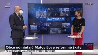 Obce odmietajú Matovičove reformné škrty