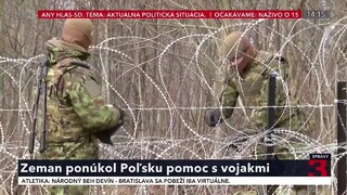 O situácii na poľsko-bieloruských hraniciach rokujú lídri V4. Slovensko zastupuje Heger