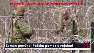 O situácii na poľsko-bieloruských hraniciach rokujú lídri V4. Slovensko zastupuje Heger