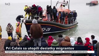 Migrantom sa pri pokuse dostať do Francúzska prevrátil čln. Desiatky z nich neprežili