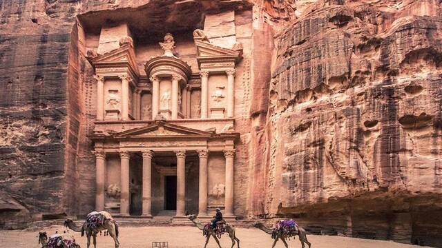 Jordánska Petra.