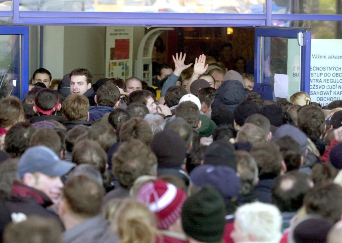 Carrefour v Košiciach v roku 2005