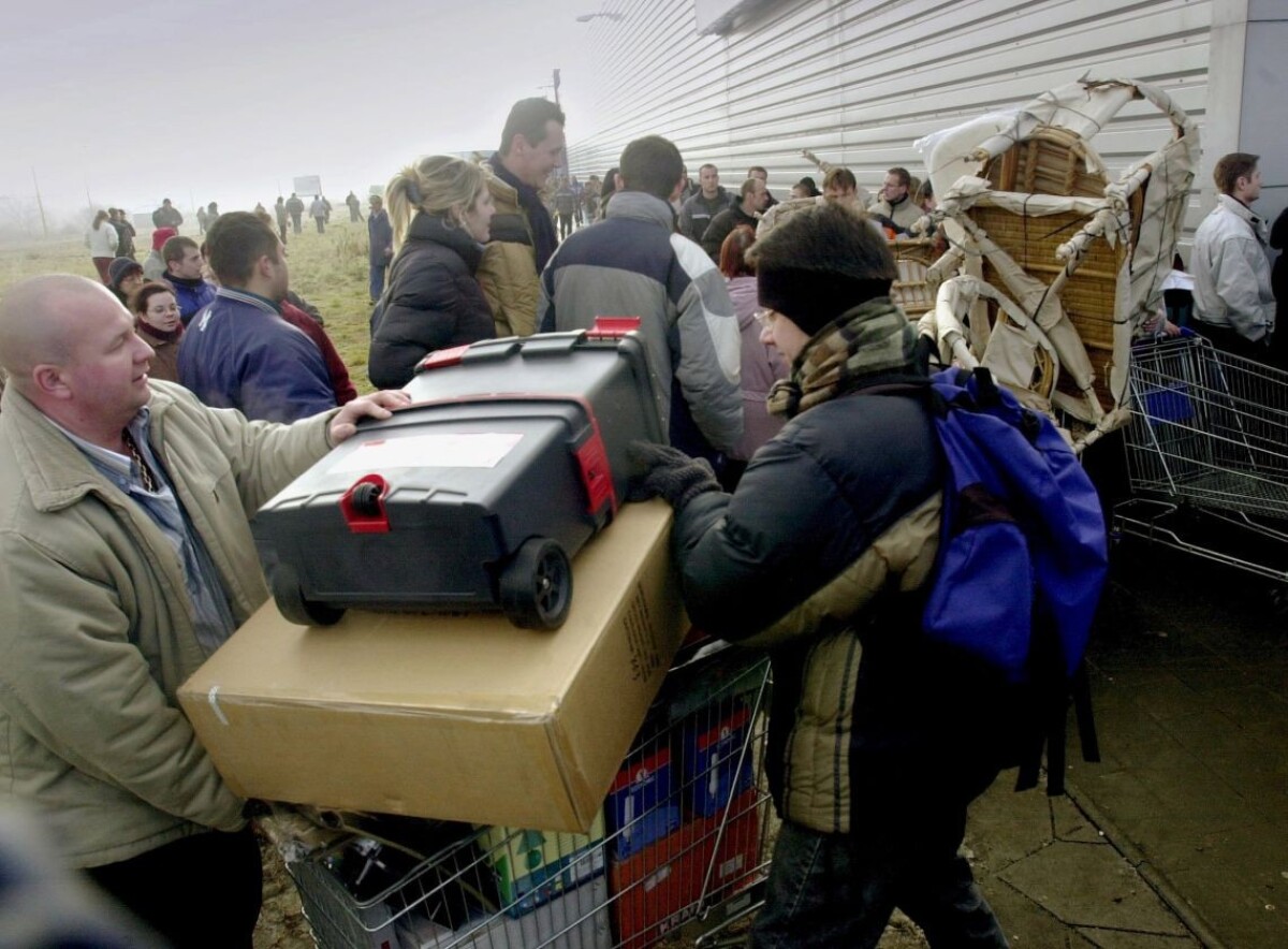 Carrefour v Košiciach v roku 2005