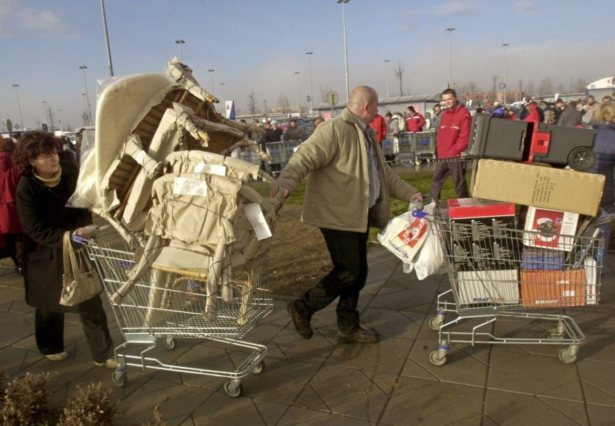 Carrefour v Košiciach v roku 2005