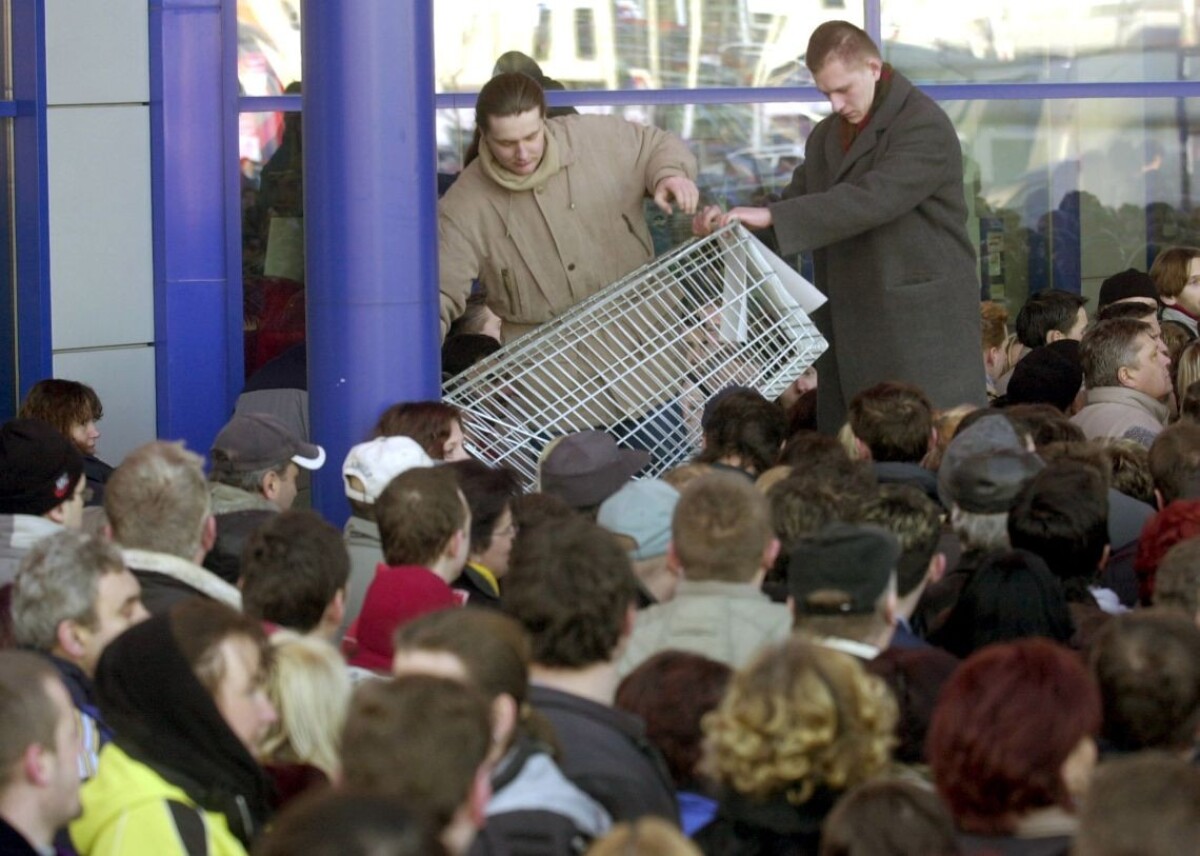 Carrefour v Košiciach v roku 2005