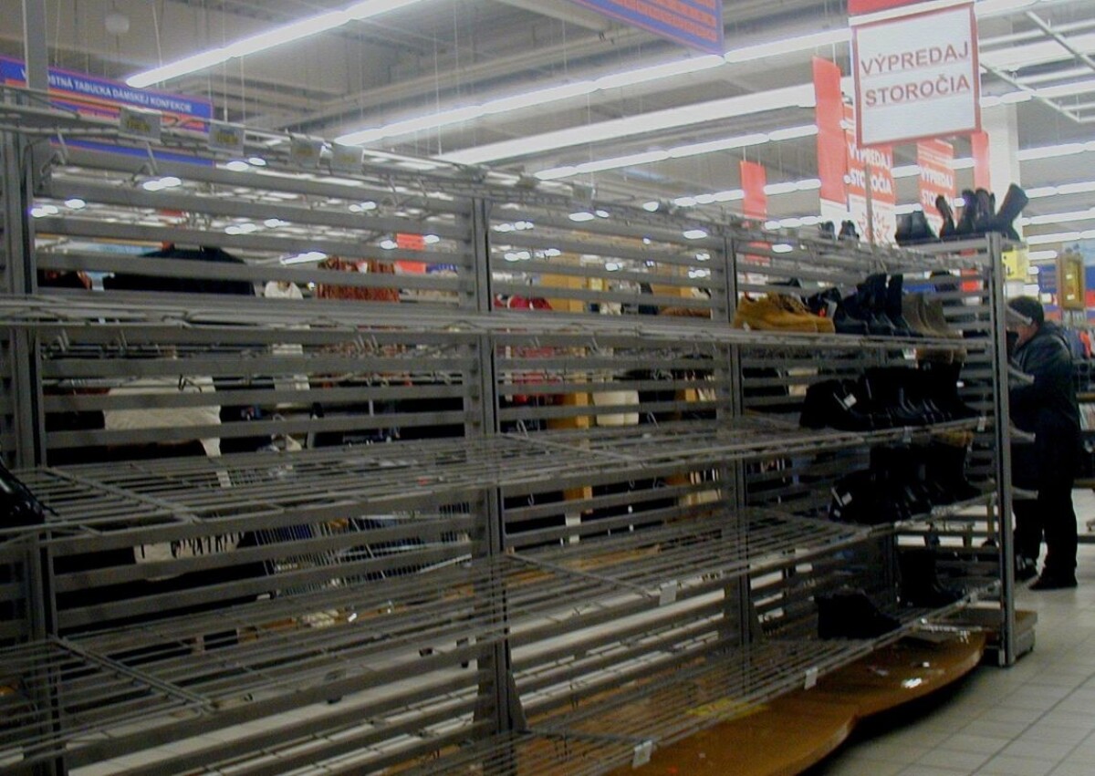 Carrefour v Žiline v roku 2005