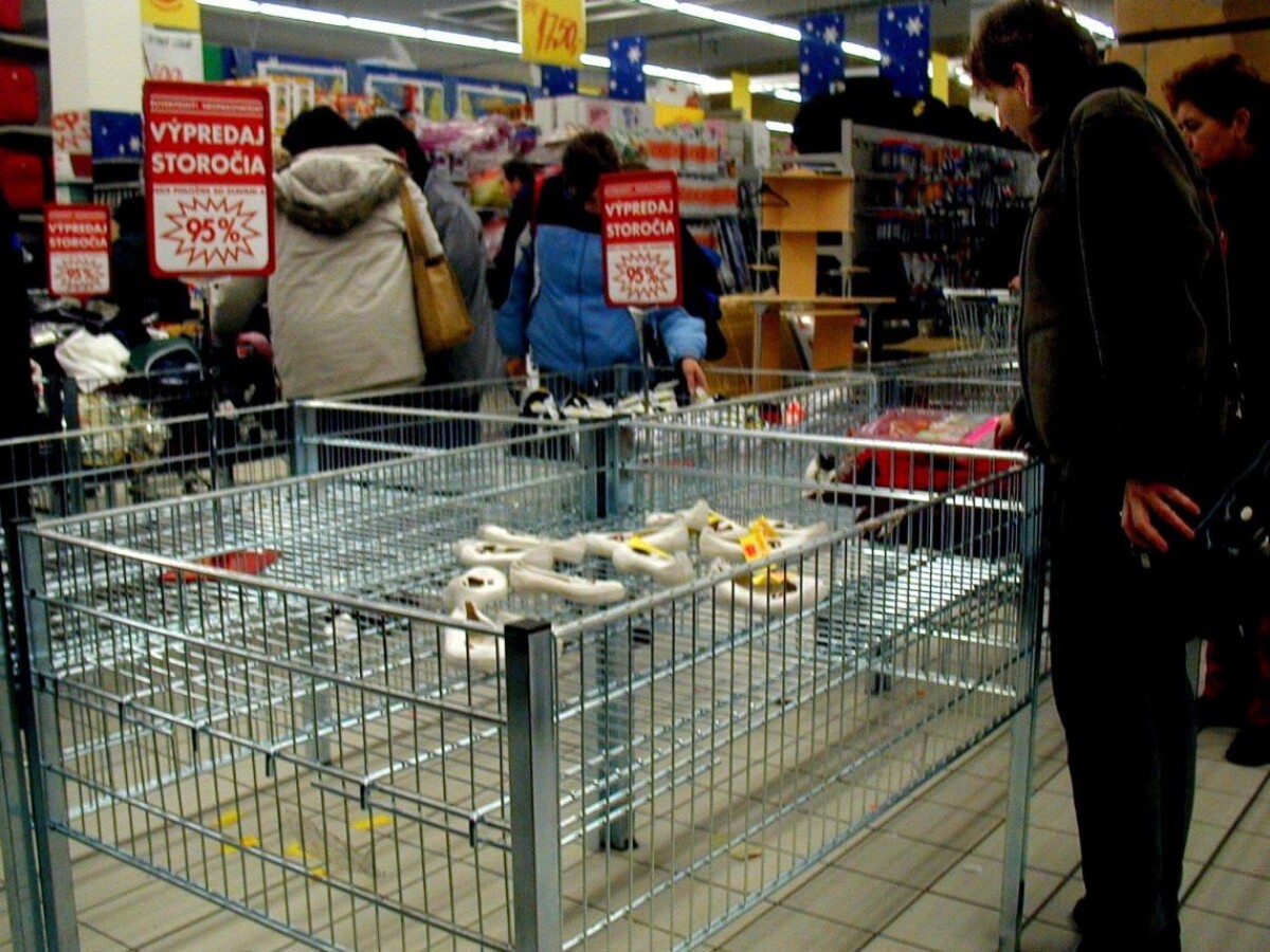 Carrefour v Žiline v roku 2005