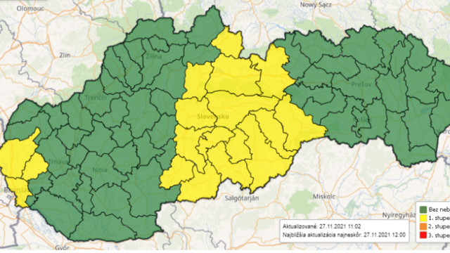 Meteorologické výstrahy