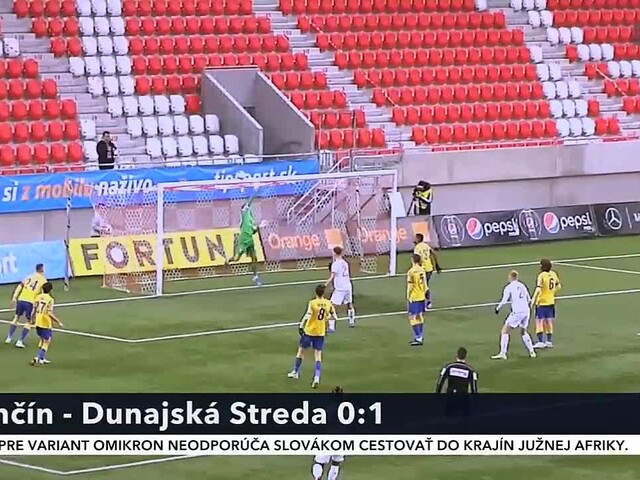 Dunajská Streda zvládla duel s Trenčínom, rozhodol jeden gól