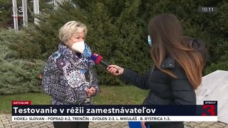 Machútová: Na lekárne sa spoľahnúť nedalo, niekde sa testami zásobiť nestihli