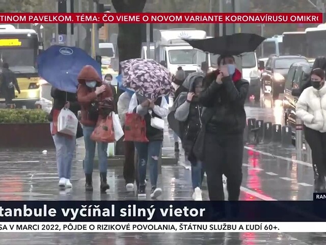 V Istanbule vyčíňalo počasie. O život prišli štyria ľudia a dvadsať je zranených