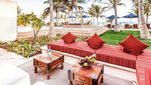 Exotické a zároveň orientálne prostredie hotela Al Baleed.