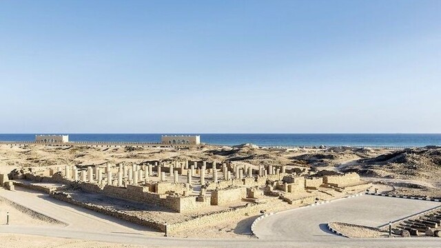 Archeologický park v južnom Ománe.