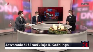 K 500 eurám pridal Matovič ešte 100 / Zatváranie škôl rozčuľuje B. Gröhlinga / Ako sa dá dostať k lekárovi?
