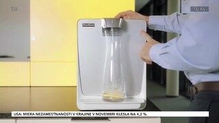 Kompaktný dávkovač vody s filtráciou zaistí prísun chladenej a čistej pitnej vody