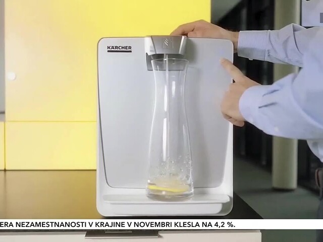 Kompaktný dávkovač vody s filtráciou zaistí prísun chladenej a čistej pitnej vody