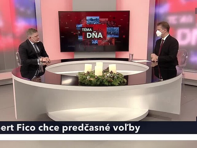 Ján Mikas chce tvrdšie opatrenia / Robert Fico chce predčasné voľby