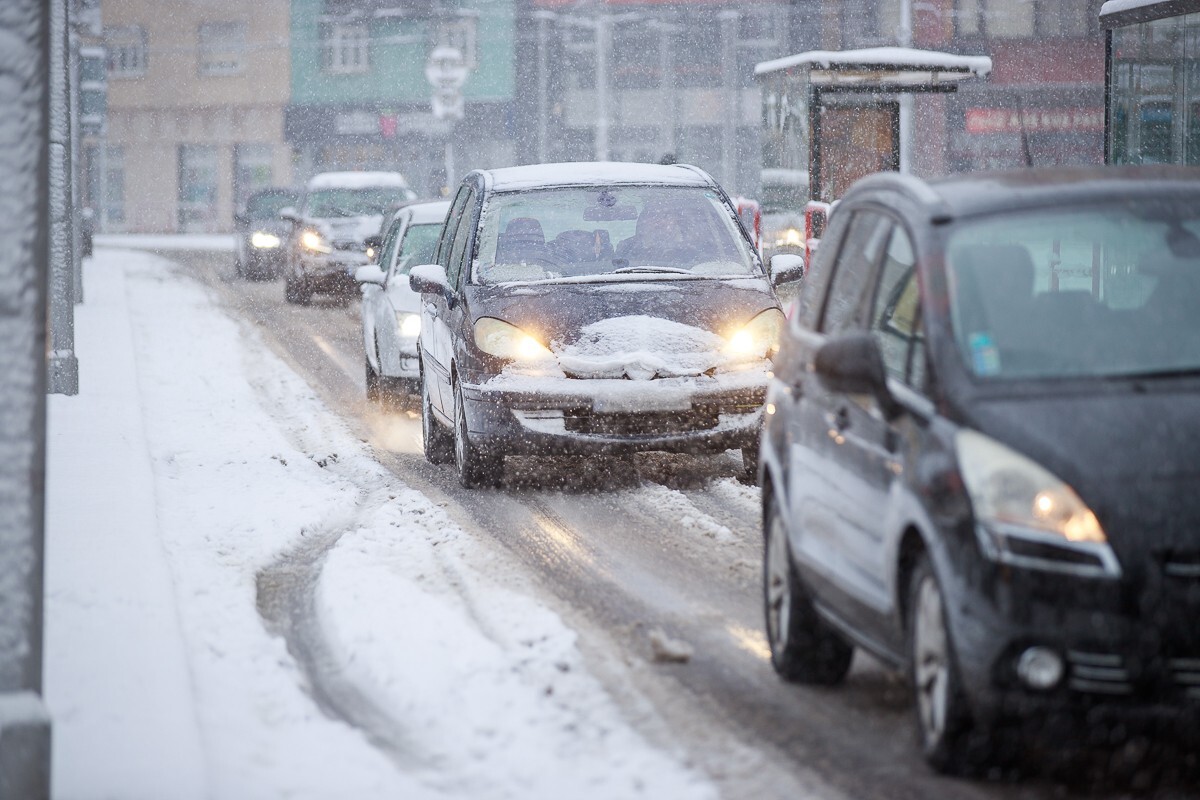 Snehová kalamita v Bratislave