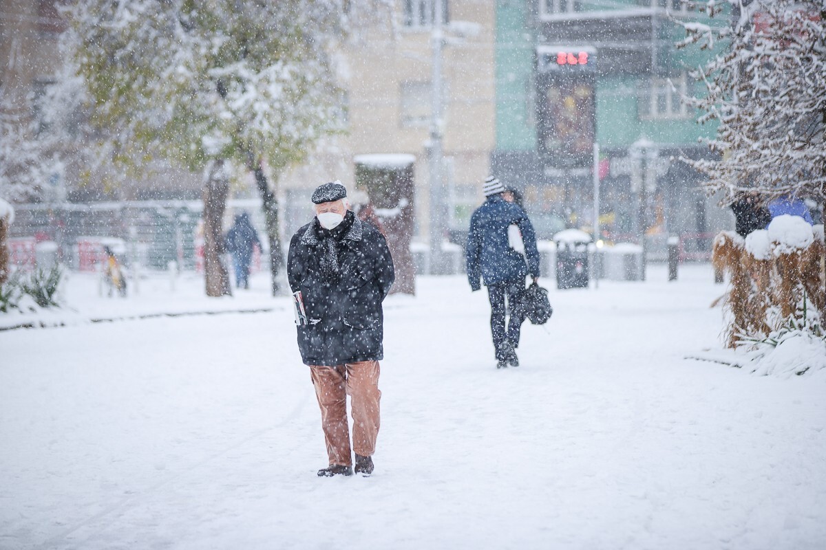 Snehová kalamita v Bratislave