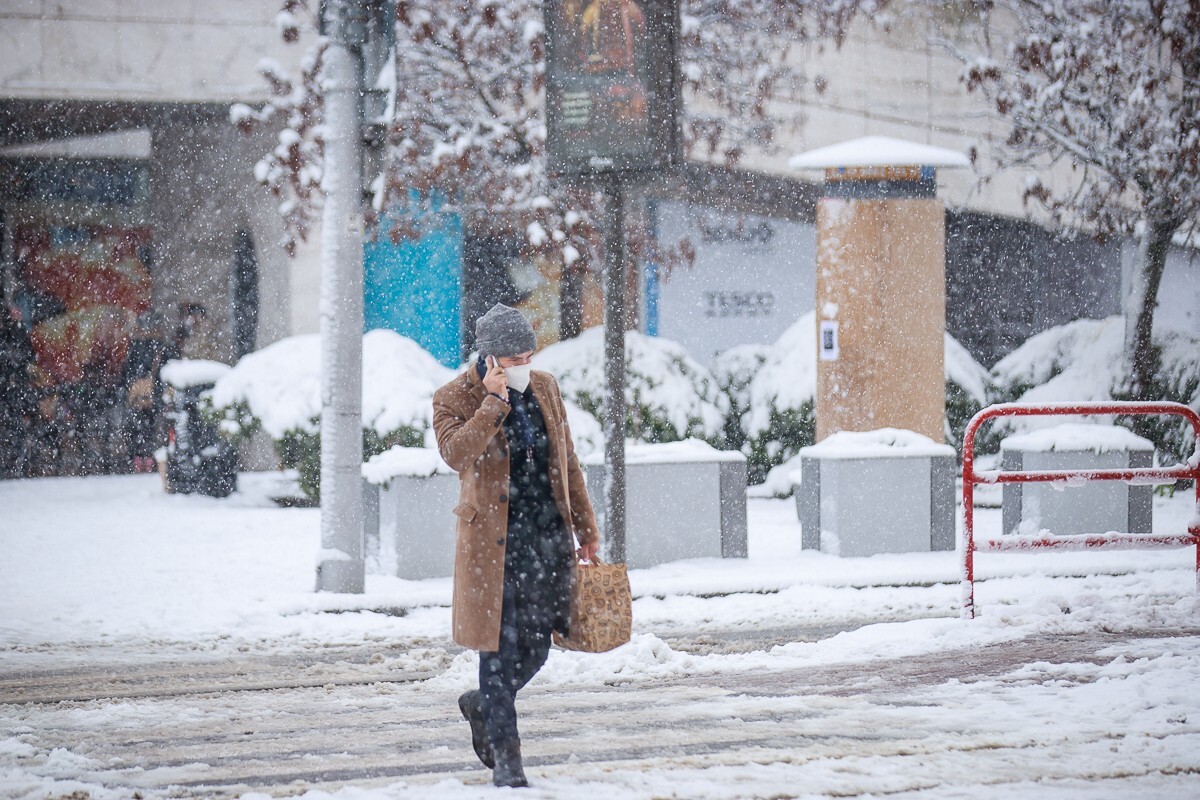 Snehová kalamita v Bratislave