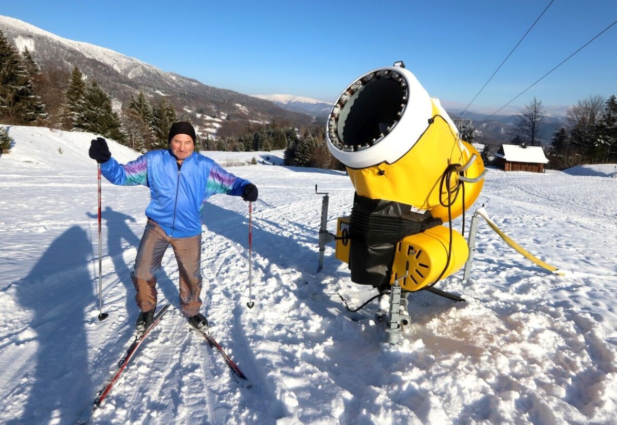 Zatvorené lyžiarske stredisko Ski Králiky.