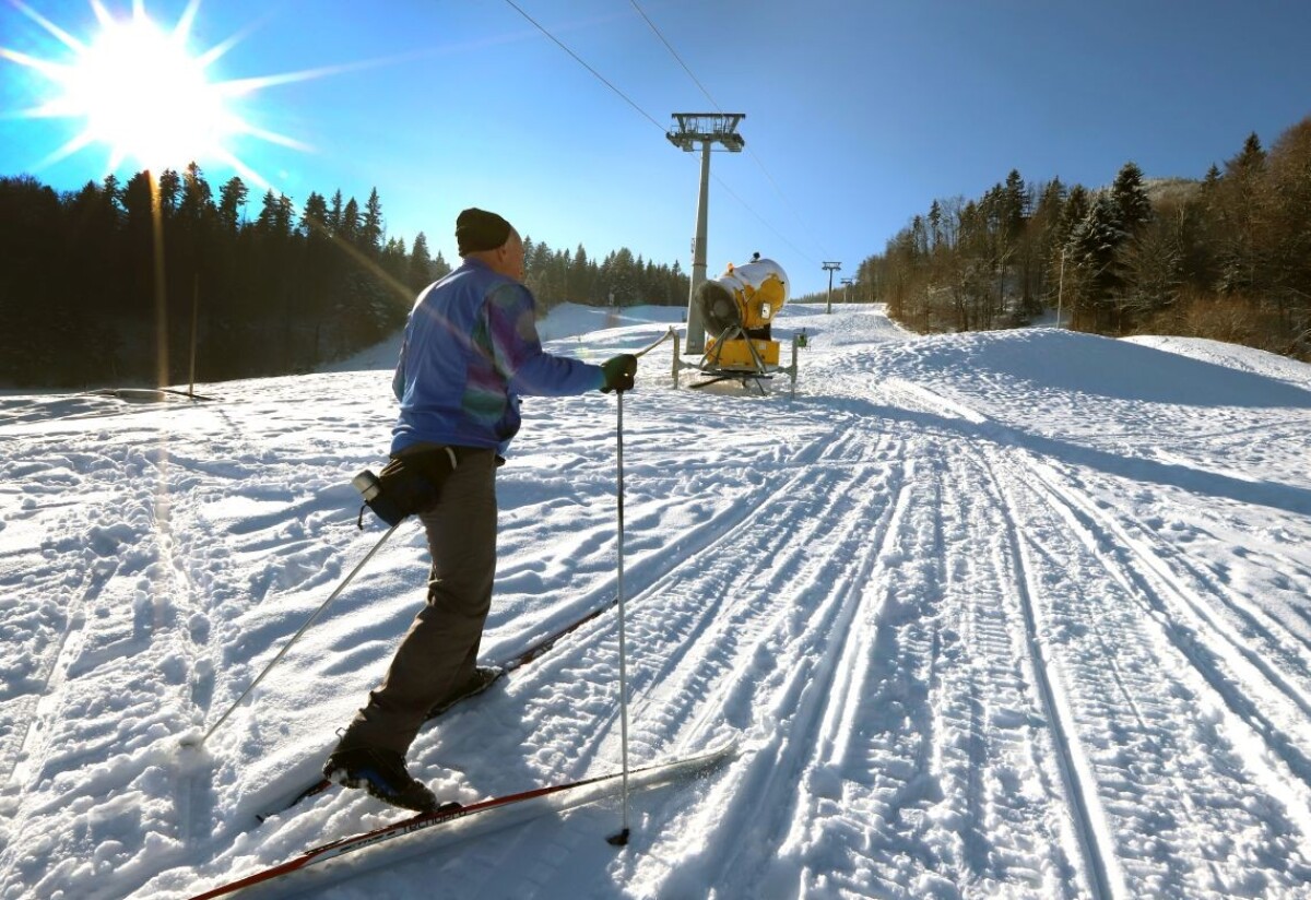 Zatvorené lyžiarske stredisko Ski Králiky.