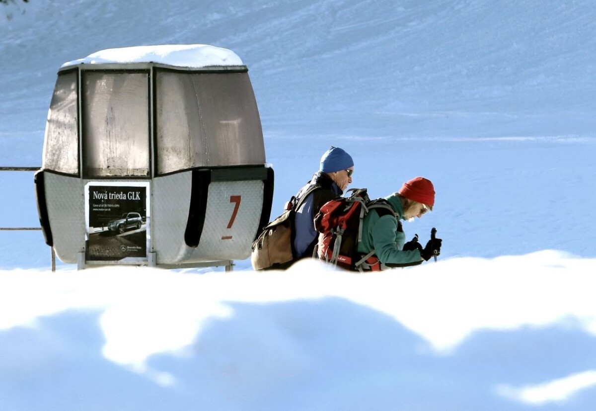 Zatvorené lyžiarske stredisko Ski Králiky.